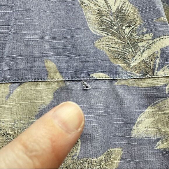 Columbia short sleeve button down Hawaiian floral fishing shirt men's xxl 2xl - Picture 4 of 5